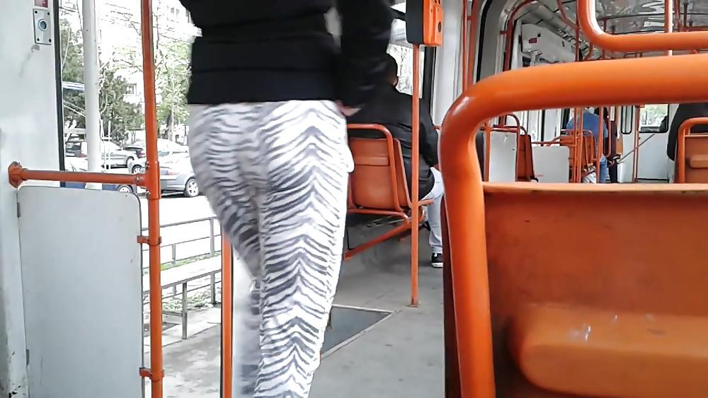 20P Spy old + young in train, bus and tram romanian
