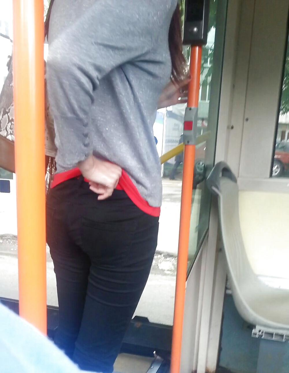 20P Spy old + young in train, bus and tram romanian