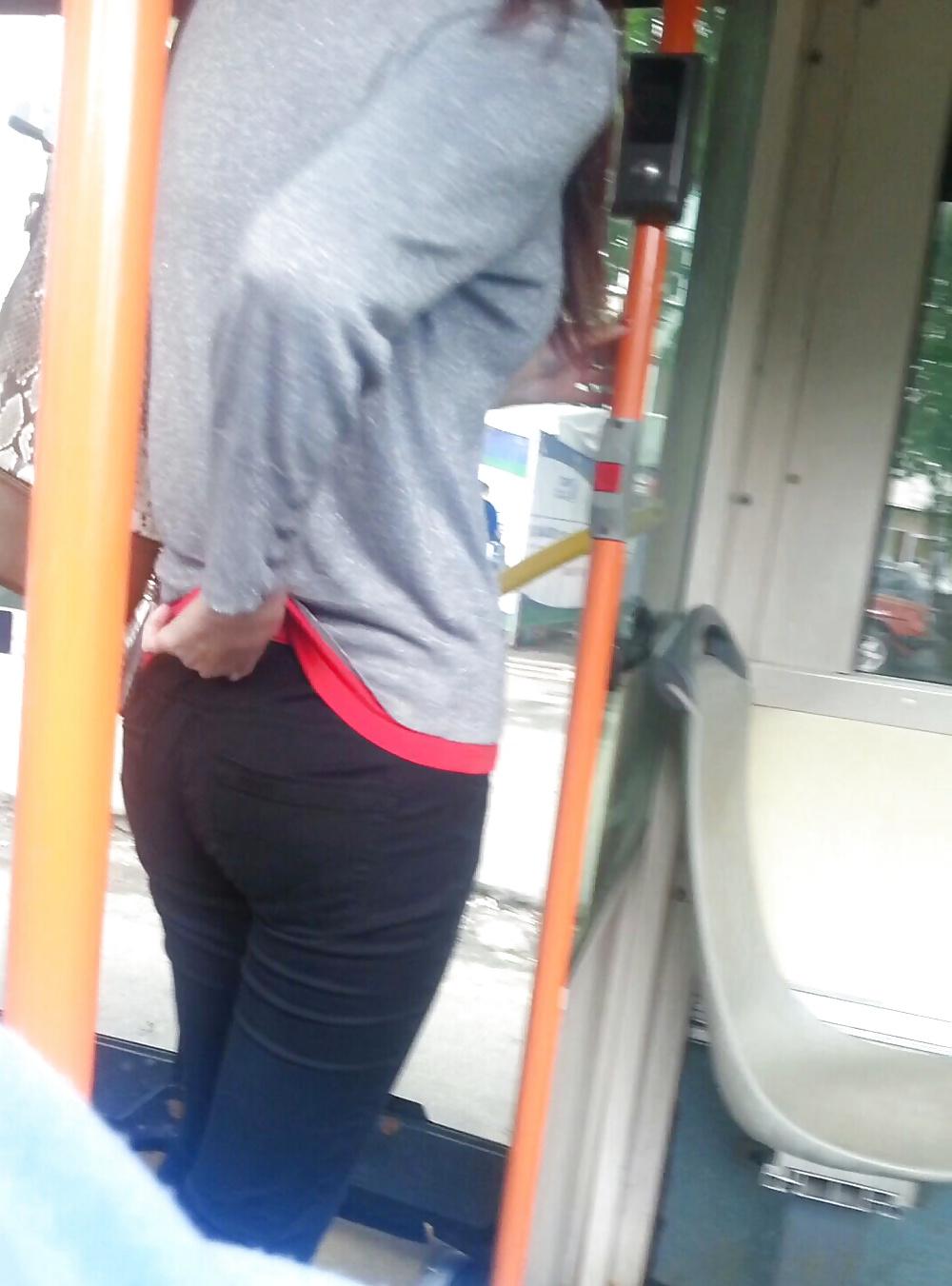 20P Spy old + young in train, bus and tram romanian