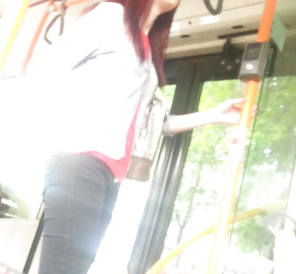 20P Spy old + young in train, bus and tram romanian