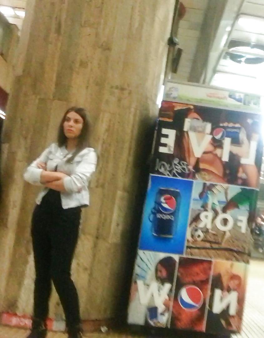 16P Sexy teens in bus, train romanian