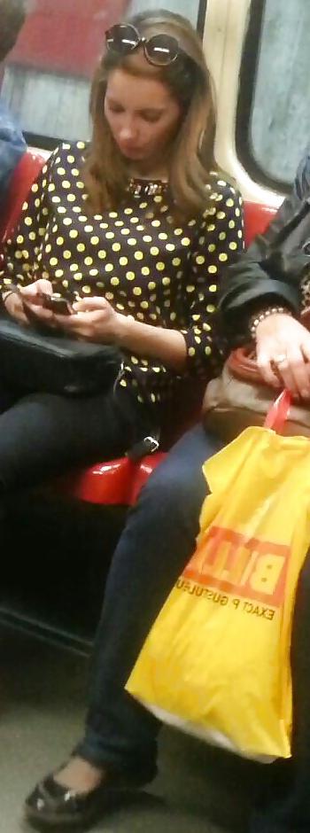 16P Sexy teens in bus, train romanian