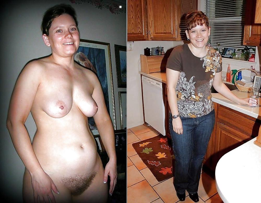 25P Hairy Dressed Undressed Beauties