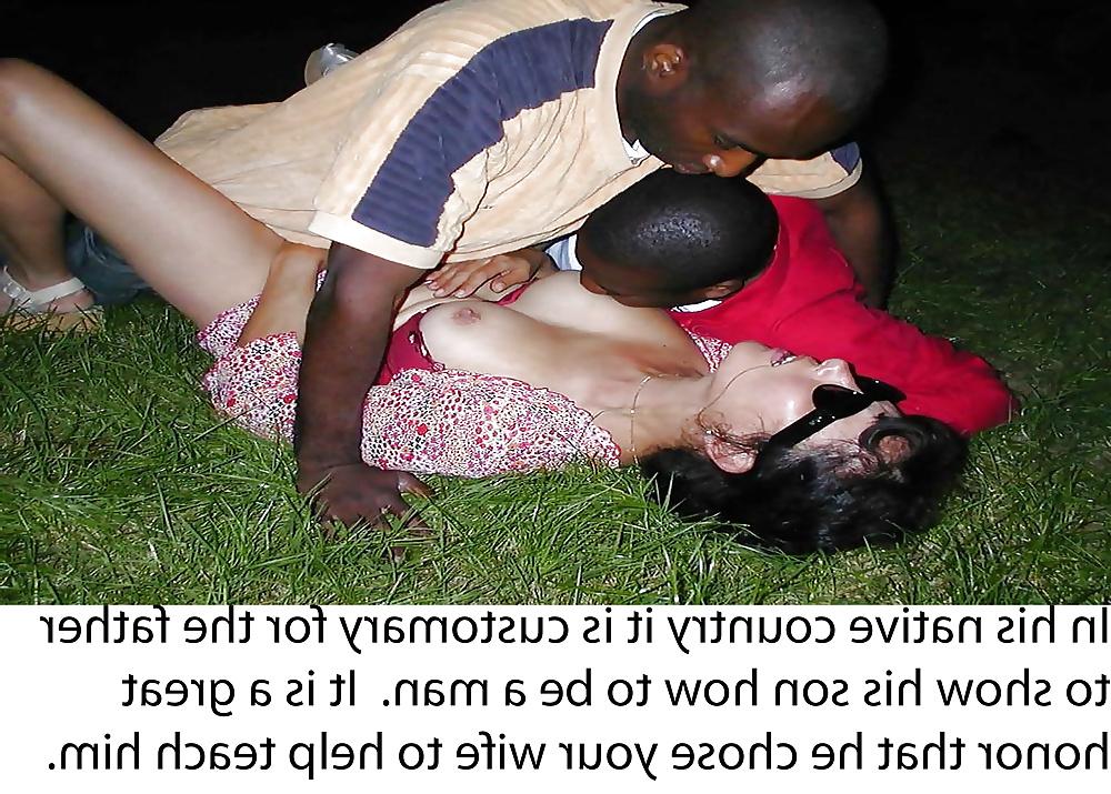 23P Interracial Cuckold Captions