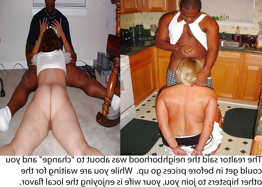 23P Interracial Cuckold Captions