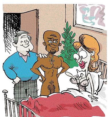 25P INTERRACIAL CARTOONS