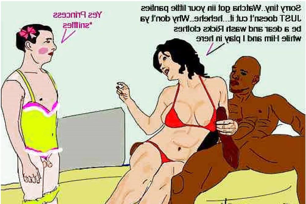 25P INTERRACIAL CARTOONS