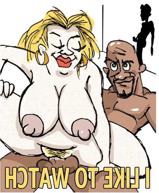 25P INTERRACIAL CARTOONS