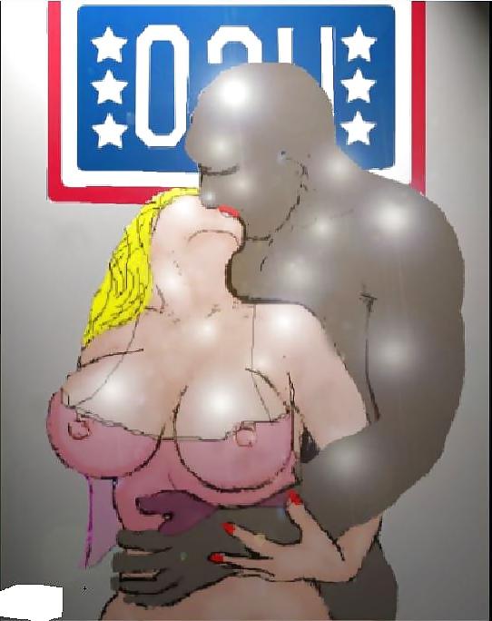 25P INTERRACIAL CARTOONS