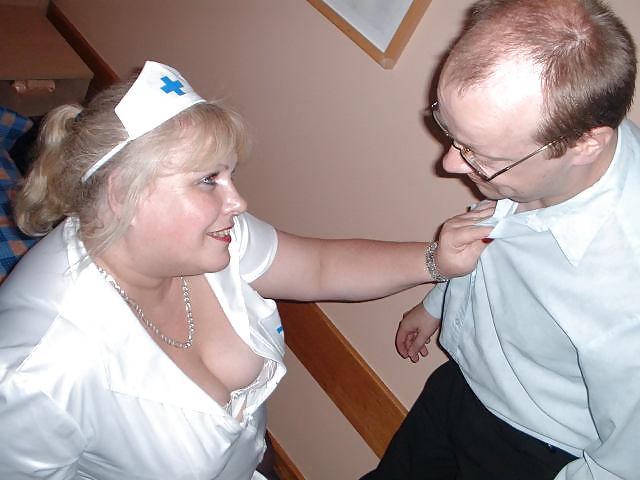 15P Sexy plump nurse