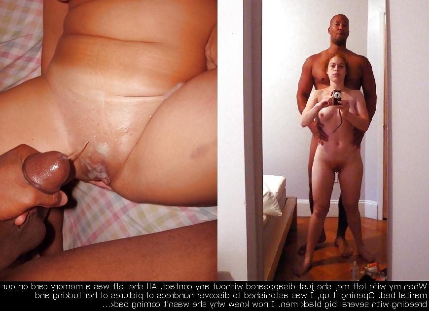 7P More Interracial Cuckold Caps