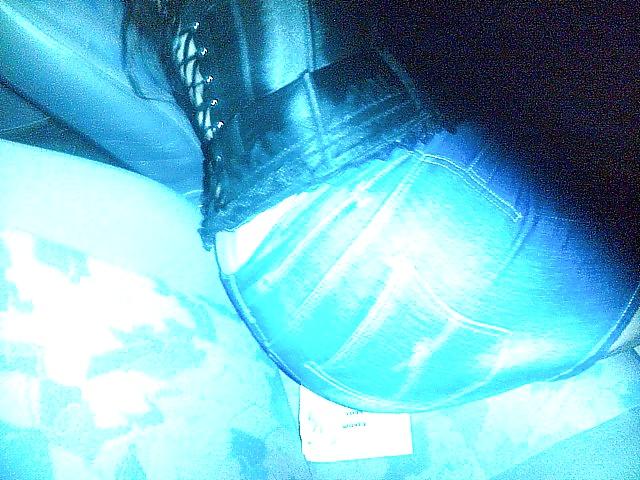 9P My wife at a club where one of my friends happend to be 