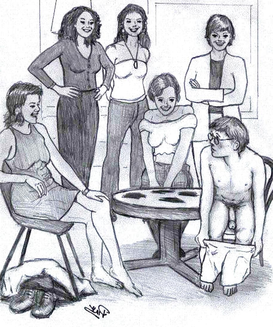 25P Femdom Toons