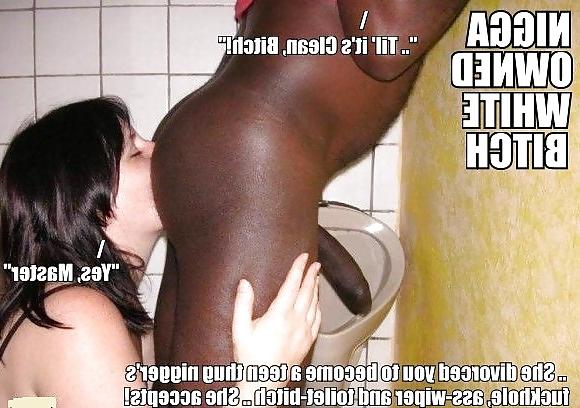 25P Interracial Captions - Black Daddy Owns Her !!