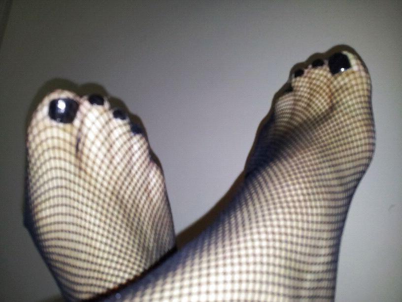 25P Surprise fishnet all in one pics for my man 