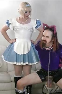 6P CBT Cheshire Cat Wonderland Mistress Alice FemDom BDSM BB
