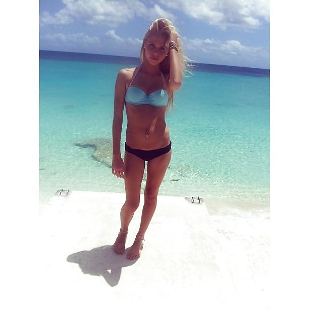 18P Sexy young blond teen girl