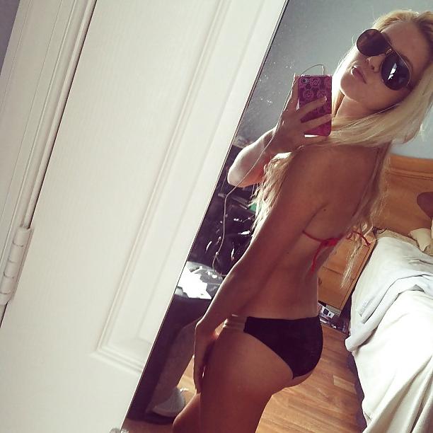 18P Sexy young blond teen girl