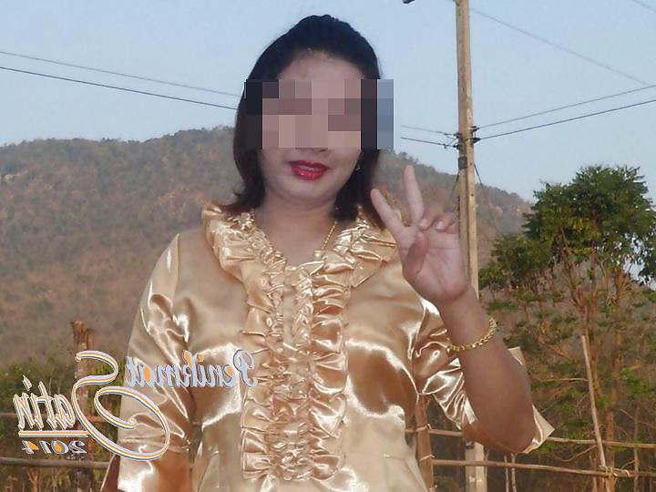 10P Hot satin sexy girl