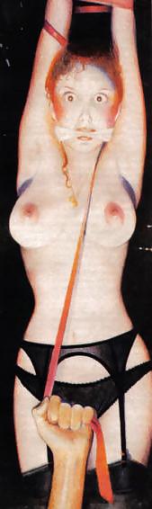 19P Vintage BDSM Artwork 