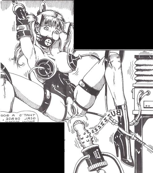 19P Vintage BDSM Artwork 