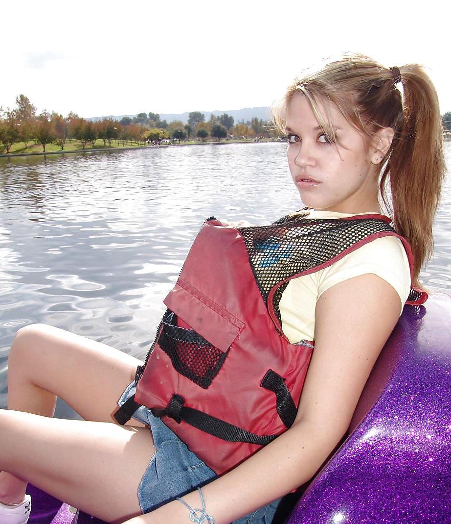 25P Horny Topanga - On the lake
