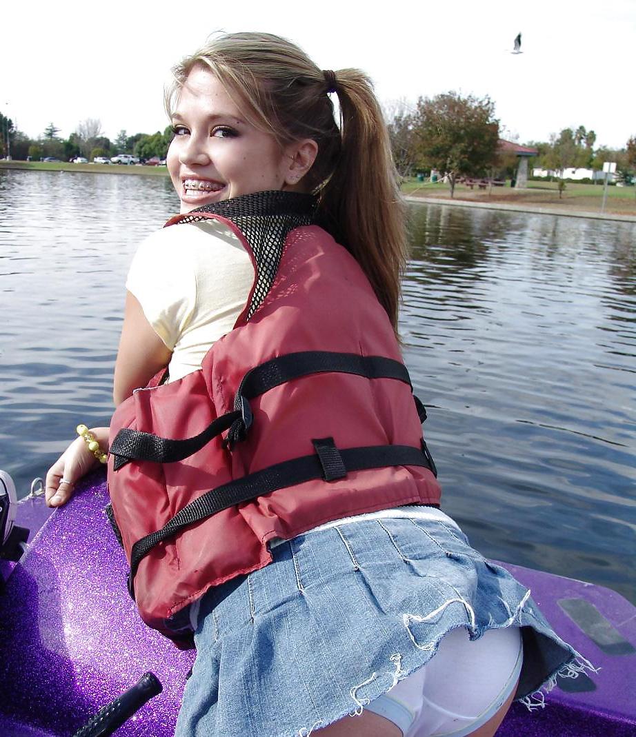 25P Horny Topanga - On the lake