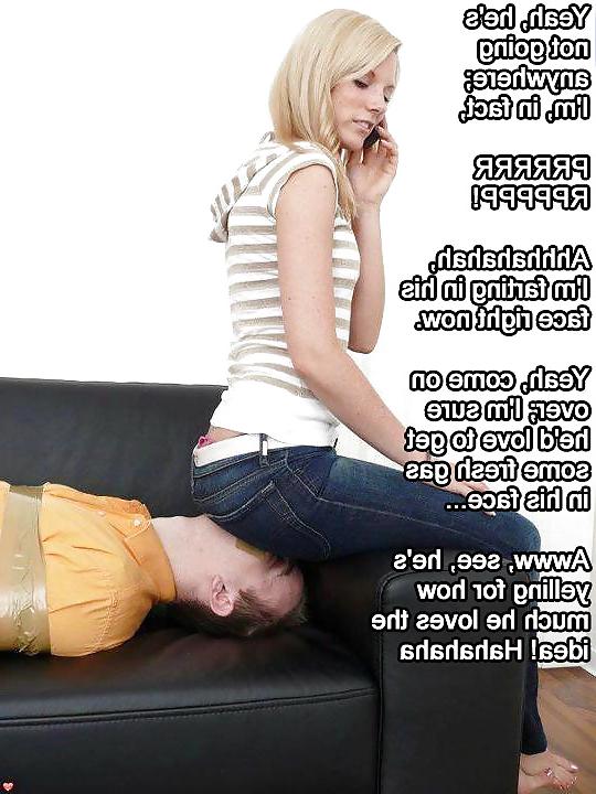 25P Best of Fart Femdom Captions