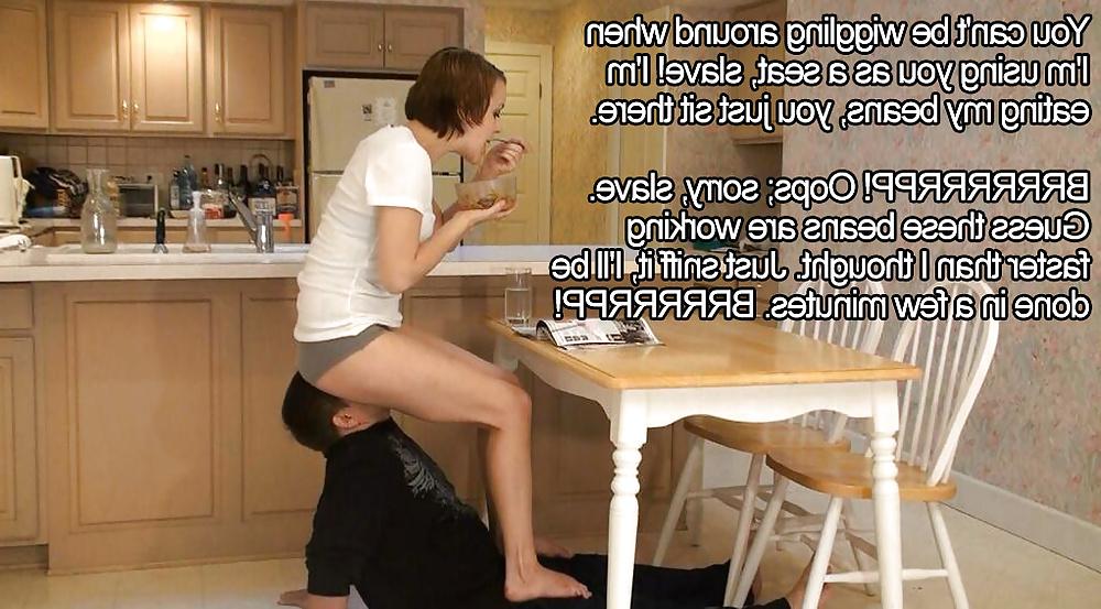 25P Best of Fart Femdom Captions