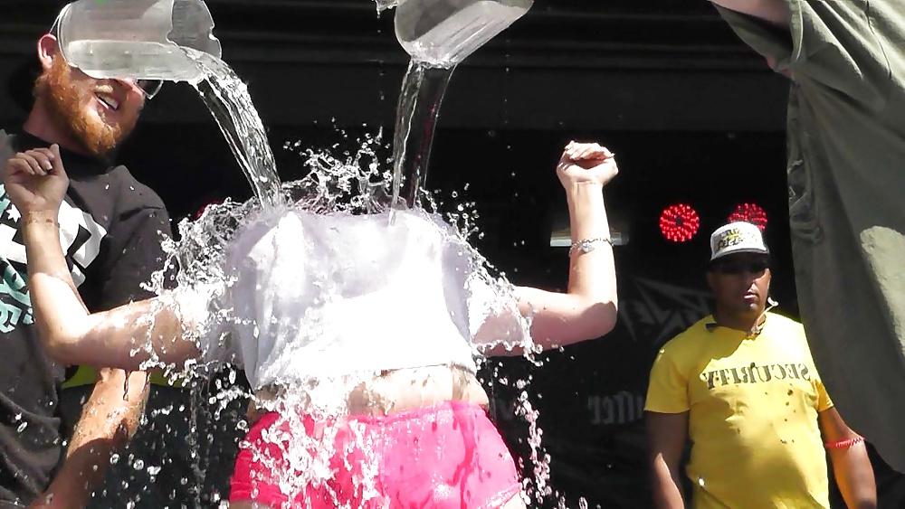 18P Bike Week Wet T-Shirt Contestant 