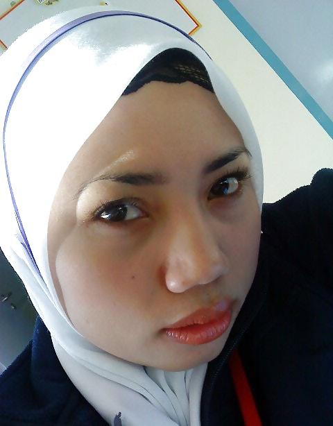8P Tudung Lieza Nurse Dari Sabah Bogel