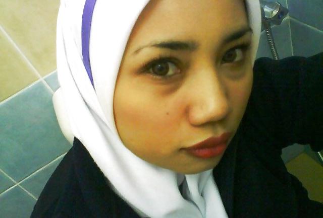 8P Tudung Lieza Nurse Dari Sabah Bogel