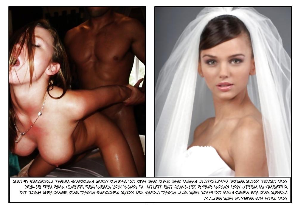25P Interracial Captions - Honeymoon Cuckold.