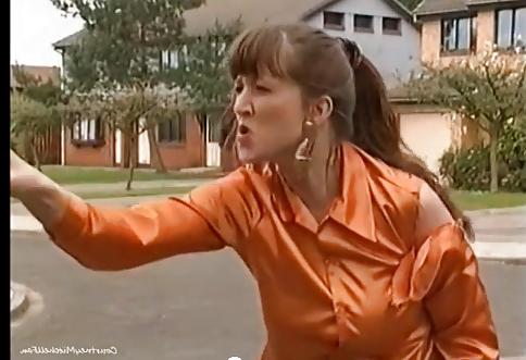 8P Brookside satin blouse 