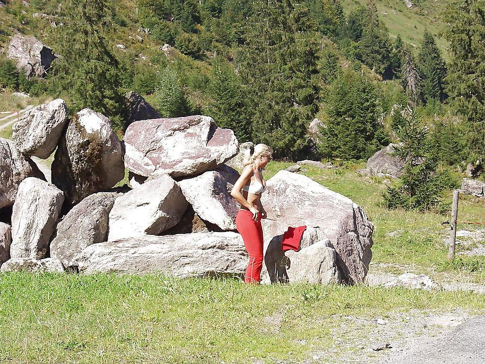 25P Nudist girl on vacation in Switzerland Part 2 - N. C. 