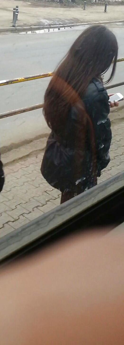 25P Spy old + young in bus, tram and station romanian