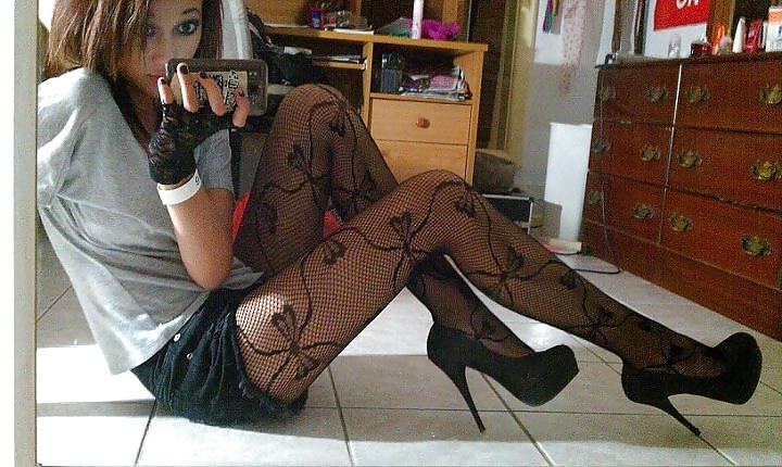 25P High heel queens -14- Nylons, lingerie, hot, whore, teen 