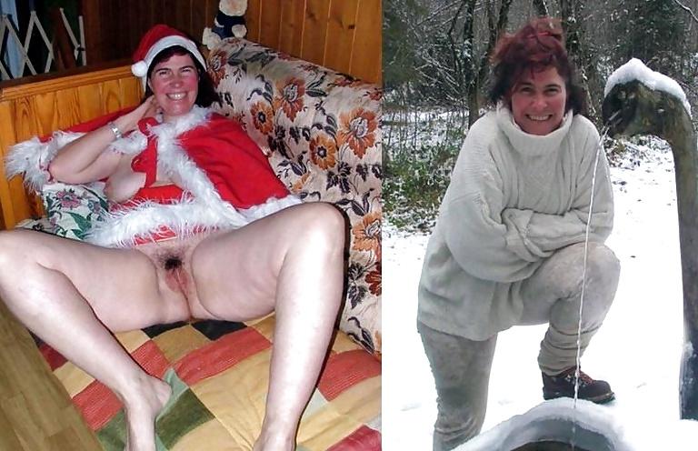 25P Dressed Undressed! Hairy mature mixed!