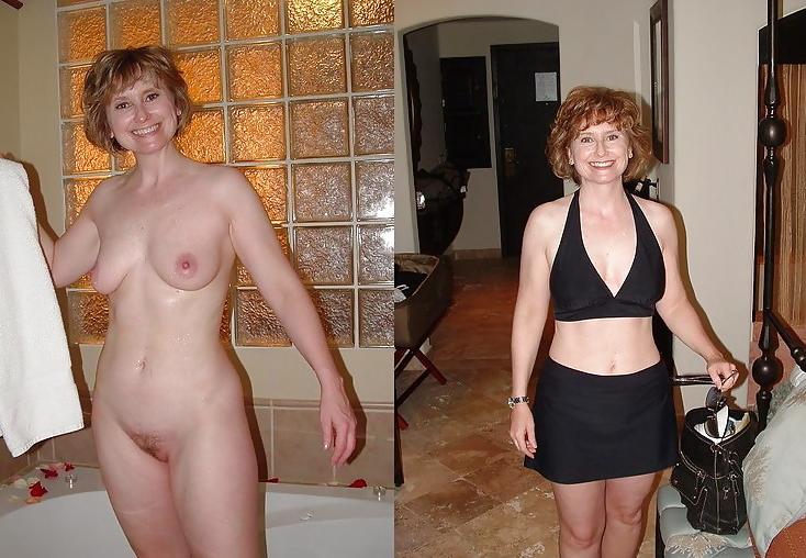 25P Dressed Undressed! Hairy mature mixed!