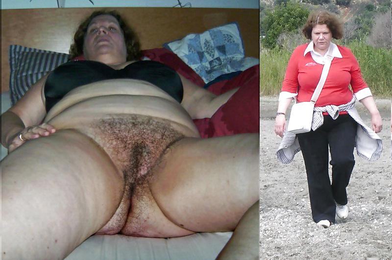 25P Dressed Undressed! Hairy mature mixed!