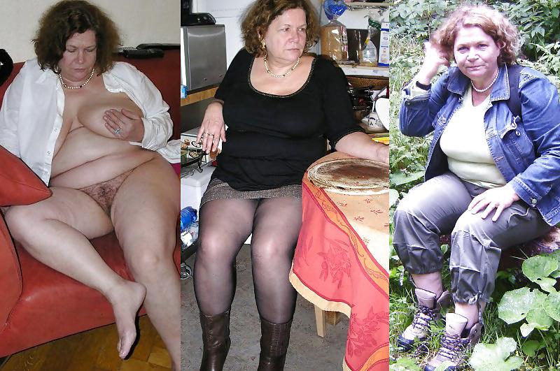 25P Dressed Undressed! Hairy mature mixed!