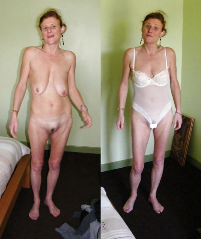 25P Dressed Undressed! Hairy mature mixed!