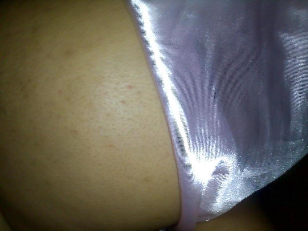 10P SATIN WHITE AND PINK