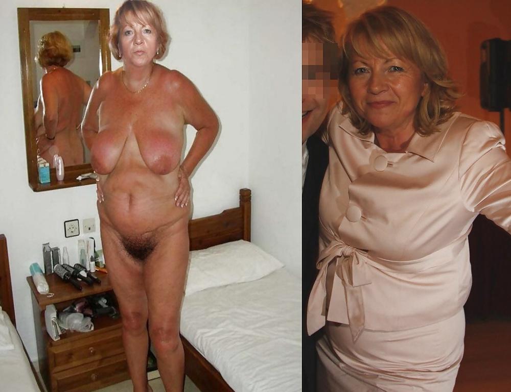 25P Dressed Undressed! Hairy mature mixed! 