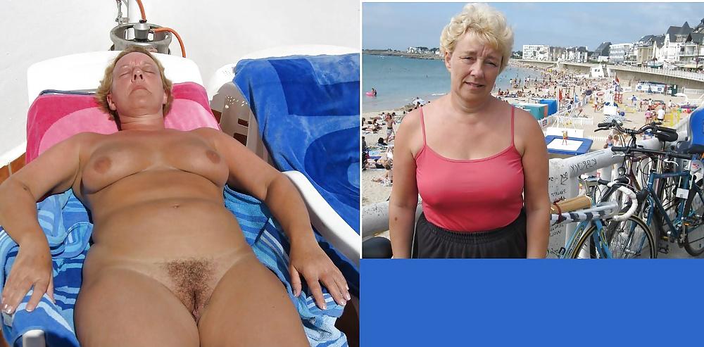 25P Dressed Undressed! Hairy mature mixed! 