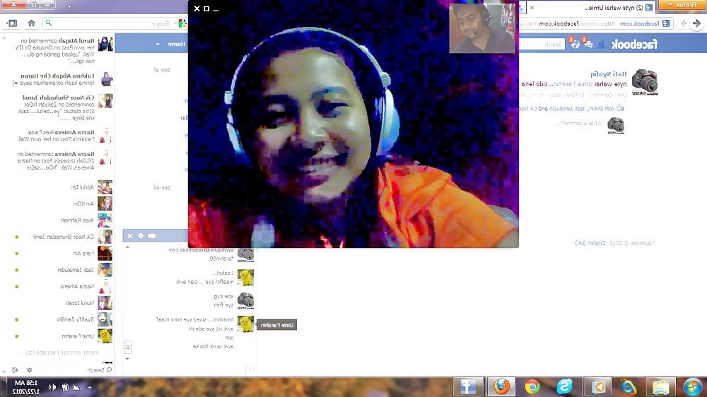 20P Tudung webcam full