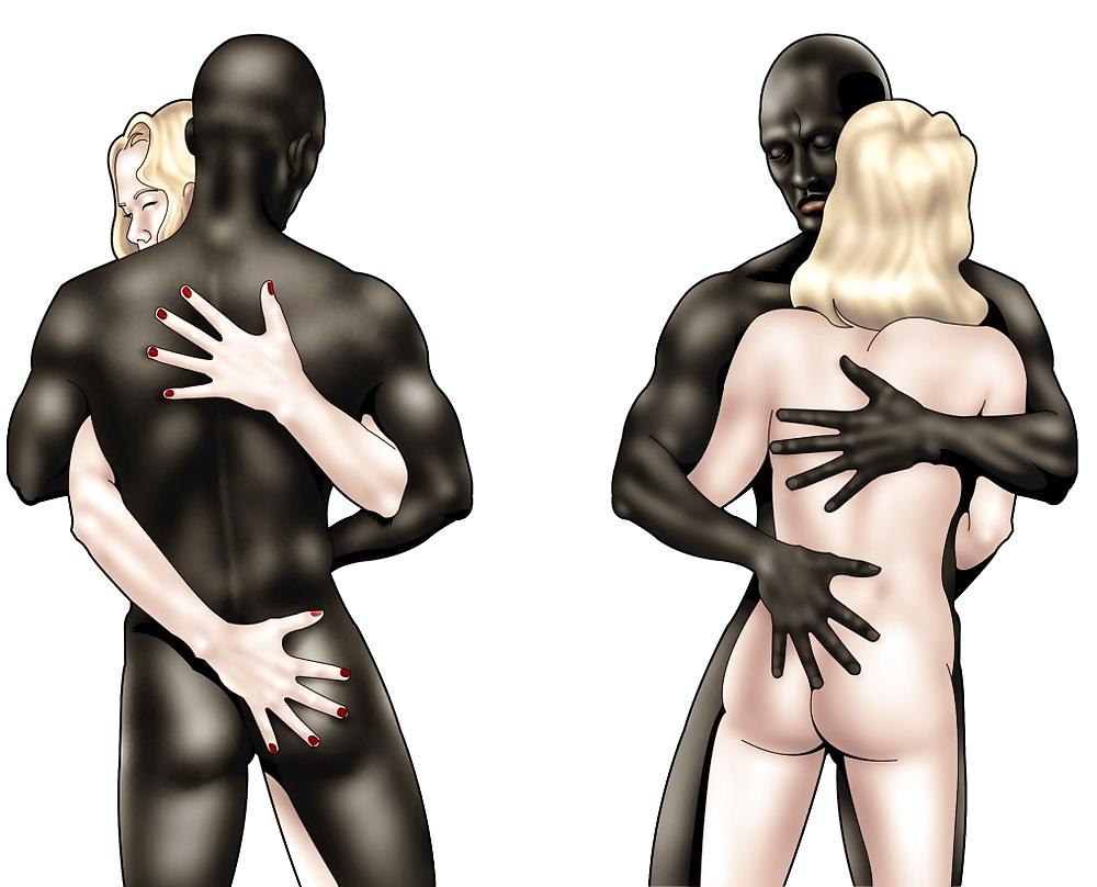 25P Interracial Cartoons 3