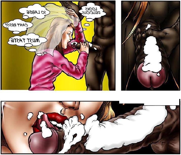 25P Interracial Cartoons 3