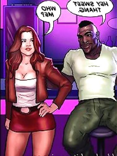 25P Interracial Cartoons 3