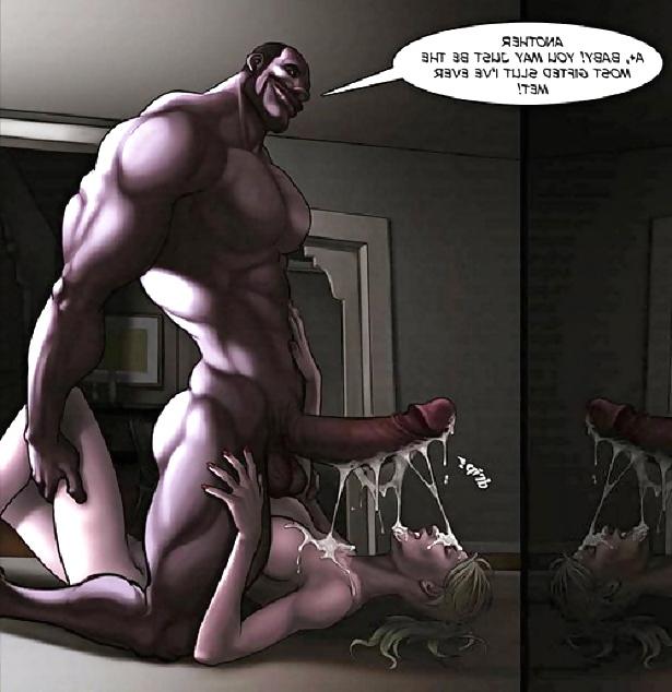 25P Interracial Cartoons 3
